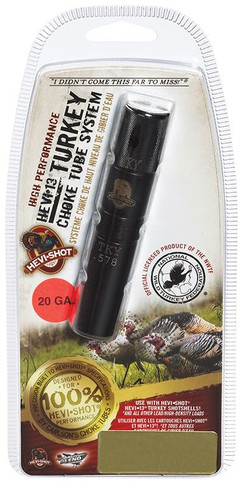 Hevishot 230126 Hevi-Choke Turkey Invector-Plus 20 Gauge Extended Range 17-4 Stainless Steel Black