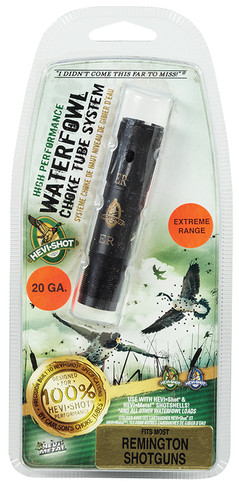 Hevishot 240121 Hevi-Choke Waterfowl Rem Choke 20 Gauge Extended Range 17-4 Stainless Steel Black