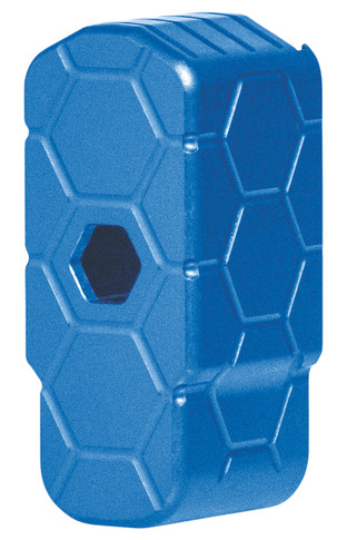 Hexmag HXBP5AR15BLU Blue Polymer for AR-15 (Adds 5 rds)