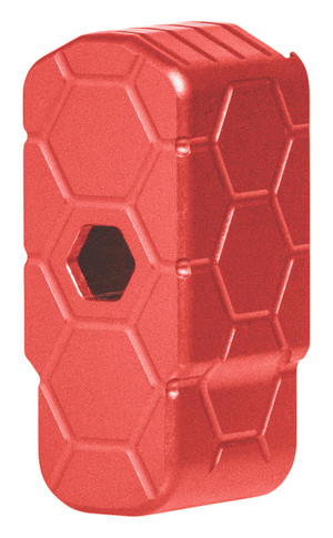 Hexmag HXBP5AR15RED Red Polymer for AR-15 (Adds 5 rds)