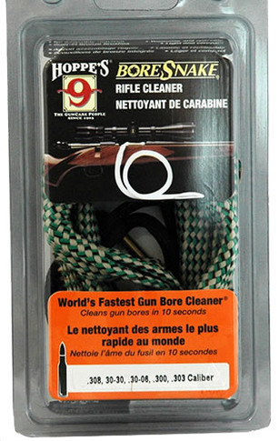 Hoppes 24009 .177 Air Gun Quick Cleaning Boresnake w/Brass Weight No Brush