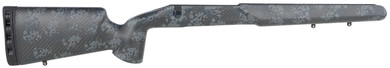 Iota Outdoors 14C1311102113211211 EKO Matte Large Pattern Black Olive with Clear Coat Carbon Fiber Fixed with M24 Barrel Contouring for Remington 700 Long Action Right Hand
