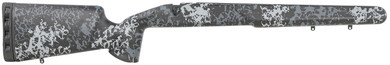 Iota Outdoors 941211100153281211 Kremlin Textured Large Pattern Matte Midnight Gray Carbon Fiber Fixed with M24 Barrel Contouring for Tikka T3 Right Hand