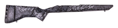 Iota Outdoors 961211101113211101 Krux Large Pattern Midnight Gray Fiberglass Fixed with M24 Barrel Contouring for Remington 700 Short Action Right Hand