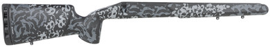 Iota Outdoors 971211102113111211 Kremlin Textured Large Pattern Matte Midnight Gray Carbon Fiber Fixed with Varmint Barrel Contouring for Remington 700 Long Action Right Hand
