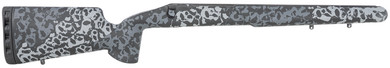 Iota Outdoors 971211102113211211 Kremlin Textured Large Pattern Matte Midnight Gray Carbon Fiber Fixed with M24 Barrel Contouring for Remington 700 Long Action Right Hand