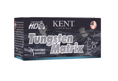 Kent Tungsten Matrix Waterfowl 12 Gauge Shotshells | C122NT405