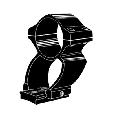 Kwik-Site KS202S See Thru Mounts Weaver Style Base For See Thru Style Stainless Steel Finish