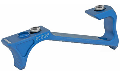 Leapers MT-AFGK01B, Inc. - UTG Ultra Slim Angled Foregrip, Keymod, Blue MT-AFGK01B