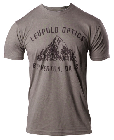 Leupold 179111 Hometown T-Shirt Gray 3XL Short Sleeve