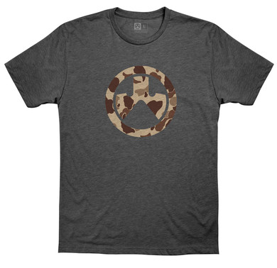 Magpul MAG1138-010-L Raider Camo Icon T-Shirts Charcoal Gray Large Short Sleeve