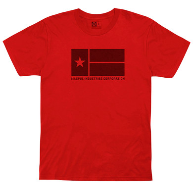Magpul MAG1201-610-2X Lone Star T-Shirt Red 2XL Short Sleeve