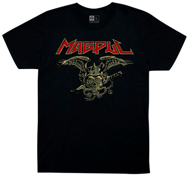 Magpul MAG1220-001-XL Heavy Metal T-Shirt Black XL Short Sleeve