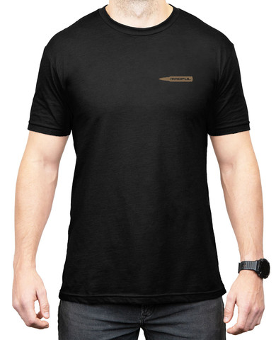 Magpul MAG1267-001-2X Smooth & Mild Black Short Sleeve 2XL