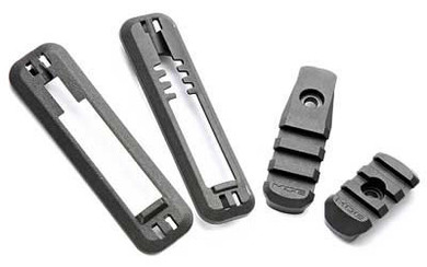 Magpul MOE Illumination Kit Black Short/Cantilever Rails, Std/SF Pad Light Mounting Kit MOE Hand Guard MAG402-BLK