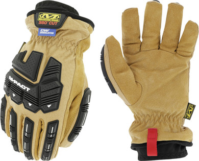MECHANIX WEAR LDMP-X95-009 Durahide M-Pact Insulated Driver F9-360 Medium Tan DuraHide Leather
