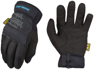 Mechanix Wear MFF-95-009 Coldwork FastFit Black Touchscreen Synthetic Leather/Armortex Medium