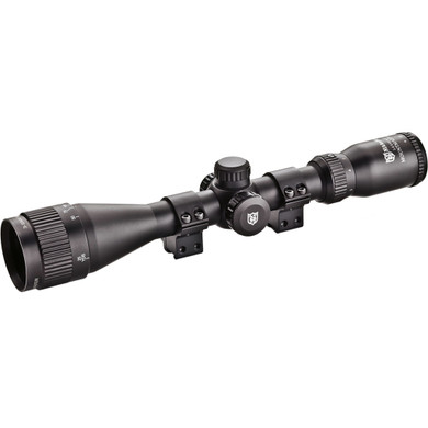 Nikko Stirling Mountmaster Scope 4-12x50 AO HMD with Weaver Rings NMM41250AOW