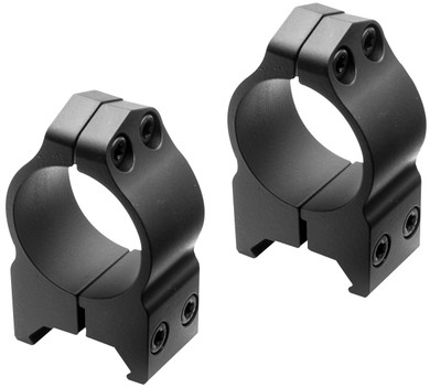 Nikon 16156 S-Series Ring Set 1 in Dia Medium Black Matte