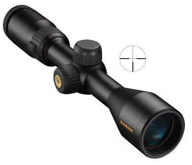 Nikon 6757 Monarch 3 Rifle Scope, German #4 Reticle, 1-4x 20mm Objective, Black Finish