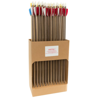 No Frontiers Youth Poplar Arrows 28 in 72 pk P2872