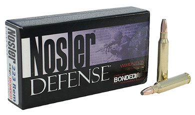 Nosler Defense Ammunition 223 Remington | 39674