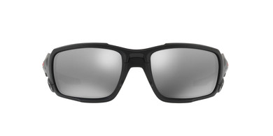 Oakley OO932905 Ballistic Shocktube 100% UV Rate dPlutonite Iridium Black Lens with Matte Black Frame & Unobtainium Temple Sleeves & Nose Piece for Adults