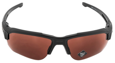 Oakley SPEEDJACKET Speed Jacket Prizm TR22,TR45 Clear Lens with Matte Black Frame & Unobtainium Nose Piece for Adults