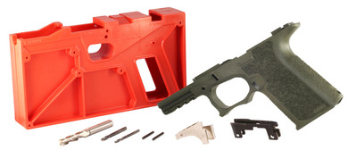 Polymer80 P80PF940V2OD G17/22 Gen3 Compatible Frame Kit Polymer OD Green
