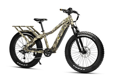 QuietKat Inc RAN-VPO-BRE-15 Ranger Veil Cumbre Camo/ Small Frame/ SRAM 7-Speed w/ 1000W Hub Drive Motor/ Unrestricted Speed
