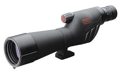 Redfield Rampage Spotting Scope Kit, 20-60X80, Retractable Lens Shade, Soft Storage Case, Lens Covers, Compact Tripod, Black 114651