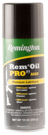 Remington 18919 Rem Oil Pro3 MSR Lubricant/Protectant 10 oz