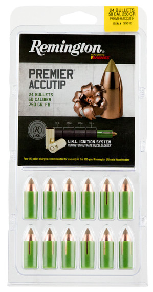 Remington Ammunition 50 Black Powder Bullets | RBMLR2A