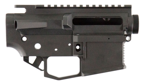 Rise Armament STR-2 Striker Stripped Lower Receiver Set, Multi-Caliber, 7075 T6 Aluminum, Billet, Black Anodized | STR2BLK