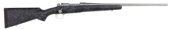 Winchester 535206220 70 Extreme Weather None 308 Win 5+1 22 in Matte Stainless Fluted Barrel, Stainless Steel Receiver, Gray Webbed Black Bell & Carlson w/Aluminum Bedding Synthetic Stock, Rifle