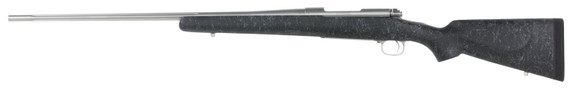 Winchester 535206229 70 Extreme Weather Full Size 264 Win Mag 3+1 26 in Matte Stainless Fluted Barrel, Stainless Steel Receiver, Gray Webbed Black Bell & Carlson w/Aluminum Bedding Synthetic Stock, Rifle