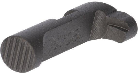 Rival Arms RA-RA72C001D Magazine Release Extended Matte Anodized Gray Aluminum for CZ 75 B