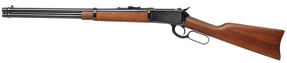 Rossi Model 92 Round BBL Rifle R92-57001, 45 Long Colt, Lever, 20 in, Walnut Stock, Blue Finish, 10 + 1 Rd