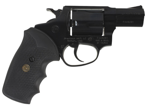 Rossi Revolver R35102, 38 Special, 2 in BBL, Sngl / Dbl, Blk Rubber Grips, Fixed Sights, Blue Finish, 5 Rds