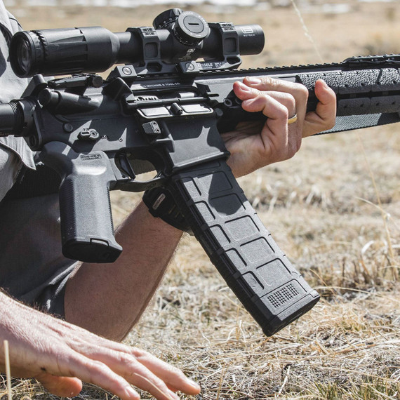 Magpul MAG233BLK PMAG GEN M3 40rd 223 Rem/5.56x45mm NATO Fits AR-15/M16/M4 Black Polymer, Magazine