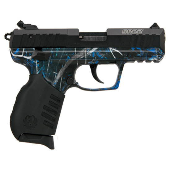 Ruger Talo SR22P 22LR BLUED MOONSHINE CAMO