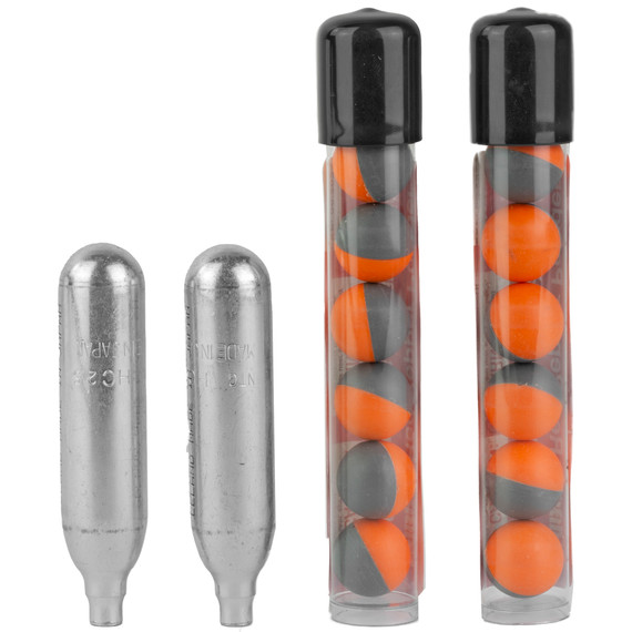 Sabre Pepper Launcher SPOCP-R-01, 14 Live Projectiles + 2 CO2 Cartridges, Red SPOCP-R-01