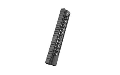 Samson Manufacturing Corp. Keymod Evolution Rail, For AR-15, 10 in, Mid LengthSuper Slim Free Float Handguard, Black KM-EVO-10