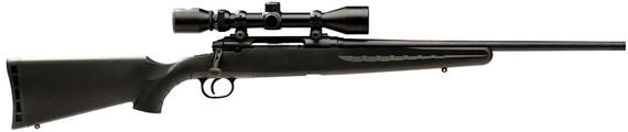 Savage Axis XP Youth Rifle 19235, 243 Winchester, 20 in, Bolt Action, Black Syn Stock, Black Finish, 3 + 1 Rd, w/Scope