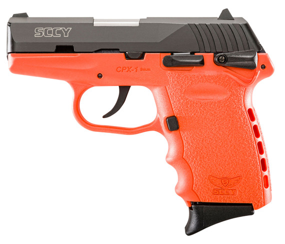 SCCY CPX-1 Carbon Orange Pistol | CPX1CBOR
