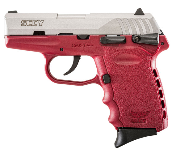 SCCY CPX-1 Two-Tone Crimson Pistol | CPX1TTCR