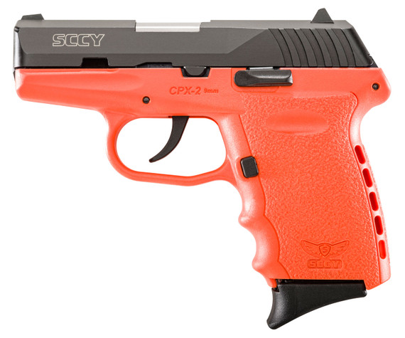 SCCY CPX-2 Carbon Orange Pistol | CPX2CBOR