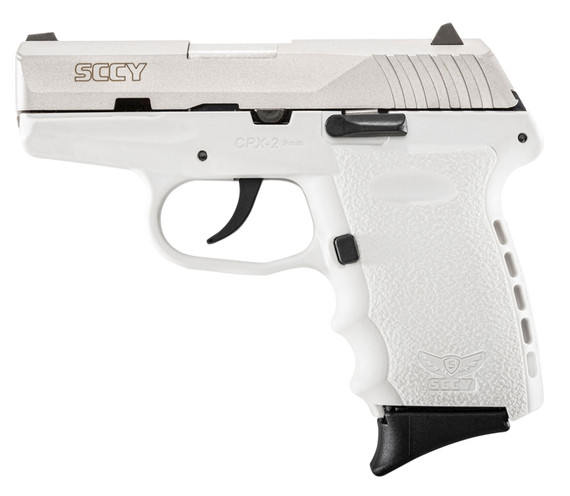 SCCY CPX-2 Two-Tone White Pistol | CPX2TTWT
