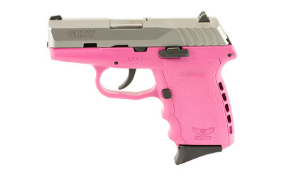 SCCY CPX-2, Double Action Only, Semi-automatic, Polymer Frame Pistol, Compact, 9MM, 3.1 in Barrel, Satin Slide, Black Frame, 3 Dot Sights, 10 Rounds, 2 Magazines, BLEM (Damaged Box) CPX-2 TT