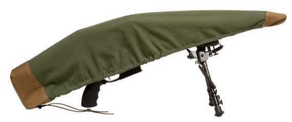 Sentry 19DC02MG Armadillo Shotgun Cover Green/Tan 50 inL x 7 inH
